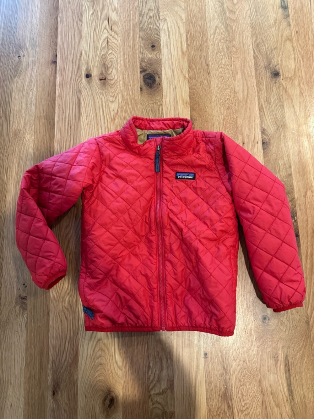 Patagonia Red and Tan Jacket